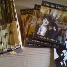 colecție dvd -uri filme Charlie Chaplin