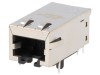 Conector RJ45 ecranat 8p8c THT PoE 8 pini
