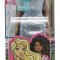 Papusa Barbie Tinute Stralucitoare Satena Cu Rochita Blue