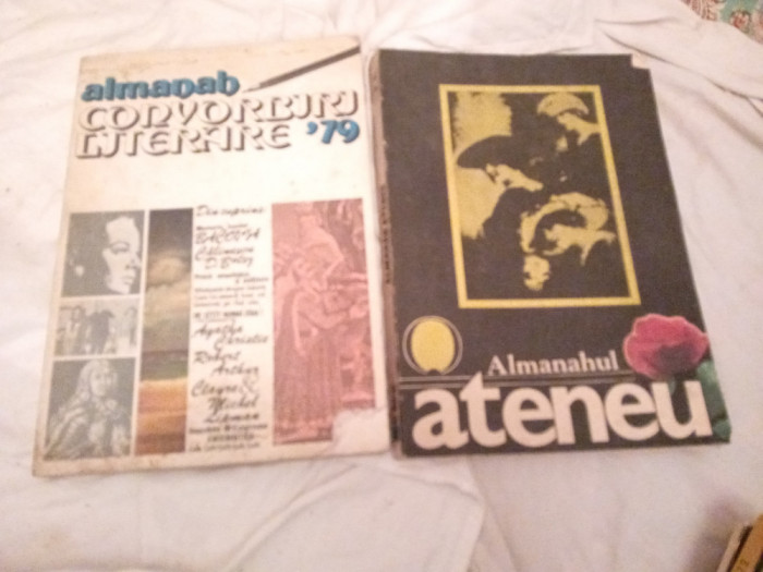 ALMANAH CONVORBIRI LITERARE 1979 și ATENEU 1986