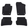 Set covorase auto mocheta Velor SEAT IBIZA (6J), 04.2008-2017, negru,