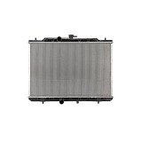 Radiator racire Nissan Rogue, 01.2008-12.2013, motor 2.5, 127 kw, benzina, cutie automata, cu/fara AC, 691x450x16 mm, SRLine, aluminiu brazat/plastic