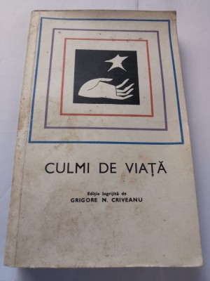Carte culmi de viata foto