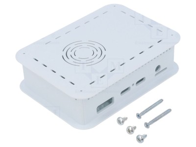Carcasă albă pentru Google Coral Dev Board foto