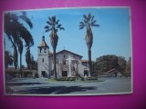 HOPCT 7897 MISSION SANTA CLARA DE ASIS -STAMPILOGRAFIE/FRANCATURA-SUA-AMERICA DE NORD -CIRCULATA