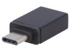 Adaptor OTG USB 3.1 USB A la USB C Negru, Akyga