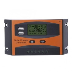 Controller panou solar de incarcare 30A, PWM 12 V / 24 V pentru panou