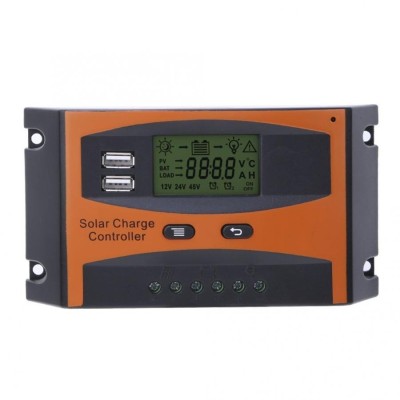 Controller panou solar de incarcare 30A, PWM 12 V / 24 V pentru panou foto