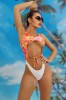 SW2404-100 Costum de baie intreg model monokini cu decupaje, M, S