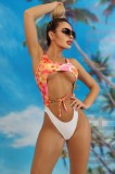 SW2404-100 Costum de baie intreg model monokini cu decupaje, M, S