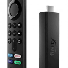 Streaming Media Player Amazon Fire TV Stick 4K Max, Telecomanda Cu Control Voce Alexa (Negru)