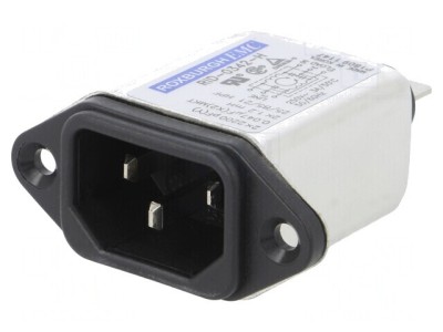 Conector Alimentare AC 3A 250VAC IEC 60320 foto
