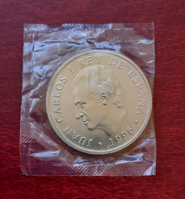 Moneda argint 925 - 2000 Pesetas -Juan Carlos I &amp;quot;Goya&amp;quot;, Spania 1996 - A 2623 foto
