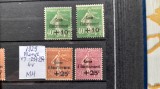 1929-Franta-YT=253-254-4 val.-MH-YT=+110 E, Stampilat