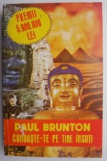 Cunoaste-te pe tine insuti ? Paul Brunton foto