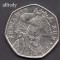 Anglia Marea Britanie 2017 50 Pence, Comemorativa, Benjamin Bunny