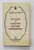 PROVERBE SI CUGETARI LATINE , COLECTIA &#039;&#039; COGITO &#039;&#039; , editie de VASILE D. DIACONU si MARIA MARINESCU - HIMU , 1976