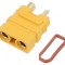 Conector de Alimentare DC XT90 Mamă pentru PCB, Galben