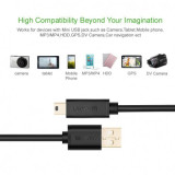Cablu USB 2.0 A Tata la Mini-USB 5 Pin Tata Lungime 0.25 Metri
