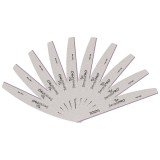 Set 10 Pile Unghii Semiluna granulatia 150/180 - SensoPRO Milano