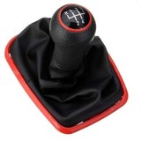 Nuca + Manson din piele ecologica VW Mk4 Jetta / Bora / Golf , Model - GTI - GTD - R32 - 5 trepte