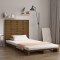 Gossi tablie de pat pentru perete, maro miere, 146x3x91,5 cm lemn pin