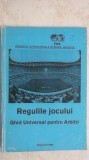 Regulile jocului. Ghid universal pentru arbitri. FIFA (vezi detalii pentru livrare in tara)