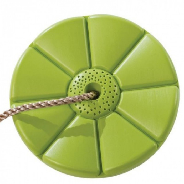 Leagan rotund din plastic PP, 280 x 40 mm, Verde