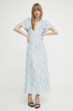 Bruuns Bazaar rochie OdiaBBMajly dress maxi, evazati, BBW3951