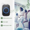 Sonerie Wireless 300m, 60 Melodii, 5 Volum, IP44, Memorie, LED Albastru