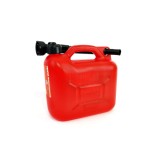 Canistra din plastic pentru combustibil rosie 5L AVX-AMJ0209