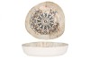 Rinart Farfurie ad&acirc;ncă - Aztec - Porţelan - 21 cm (900cc) - set de 6