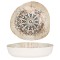 Rinart Farfurie ad&acirc;ncă - Aztec - Porţelan - 21 cm (900cc) - set de 6
