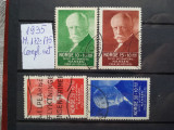 1935-Norvegia-Complet set-Mi=28$-Stampilat