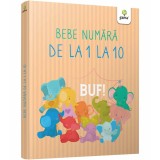 Bebe numara de la 1 la 10. Cartile lui bebe