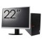Pachet Calculator Second Hand LENOVO M800T Tower, Intel Core i3-6100 3.70GHz, 8GB DDR4, 128GB SSD + Monitor 22&amp;quot; NewTechnology Media