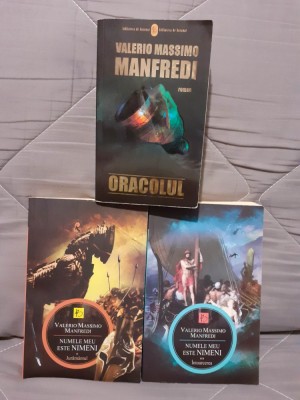 NUMELE MEU ESTE NIMENI/ORACOLUL-VALERIO MASSIMO MANFREDI (3 VOL) foto