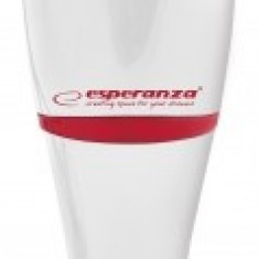 Blender vertical Esperanza, lame otel, maner ergonomic, 250W, 50/60 Hz, plastic, alb/rosu