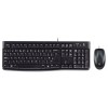 Kit Tastatura Mouse Wired USB Logitech MK120, Negru, Universal