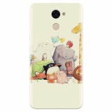 Husa silicon pentru Huawei Nova Lite Plus, Cute Cartoon Animals