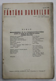 FANTANA DARURILOR , REVISTA DE CULTURA CRESTINA , no. 1 , 1938