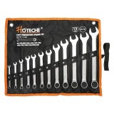 Cumpara ieftin Set de chei inelare profesionale 6-24mm, 12 piese, crom vanadiu, husa transport inclusa
