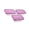 Caserola pentru alimente, set 3 bucati, 600 ml, ATU-084878
