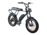 Cumpara ieftin Bicicleta electrica Z-Tech ZT-86-A LEGACY, motor 250W, baterie 48V 13Ah, viteza 25km/h, autonomie 45km, viteza maxima asistata 25km/h - Verde