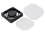 Protecție plastic 60x60mm cu șurub și filtru EMI