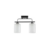Lustra Niege Crom+Negru+Alb 2xE27 60W