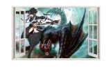 Cumpara ieftin Sticker decorativ cu Dinozauri, 85 cm, 4254ST