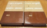 KARL MARX FREDERICH ENGELS - Opere Alese 2 Volume - Politica, 1966, 727+617 p.