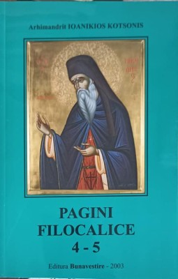 PAGINI FILOCALICE 4-5-ARHIMANDRIT IOANIKIOS KOTSONIS-216354 foto