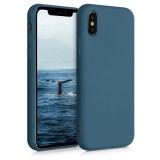 Husa pentru Apple iPhone X / iPhone XS, Silicon, Verde, 49982.57, Carcasa, Kwmobile